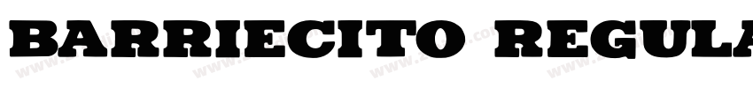 barriecito regular字体转换